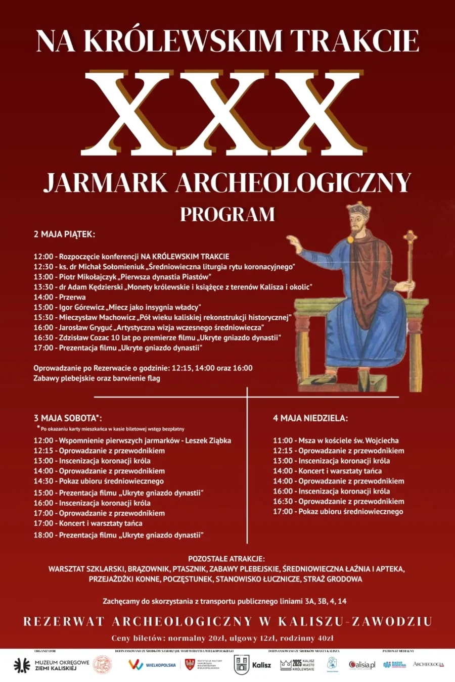 XXX Jarmark Archeologiczny „Na królewskim trakcie”