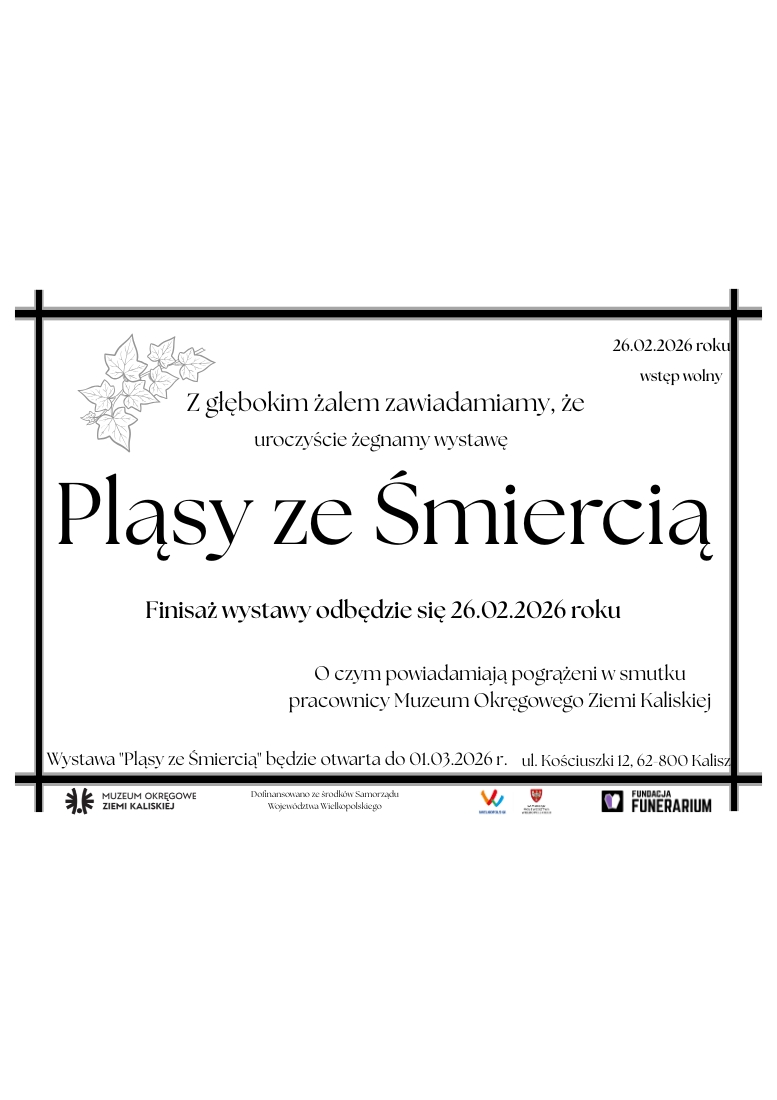 Finisaż wystawy „Pląsy ze Śmiercią”