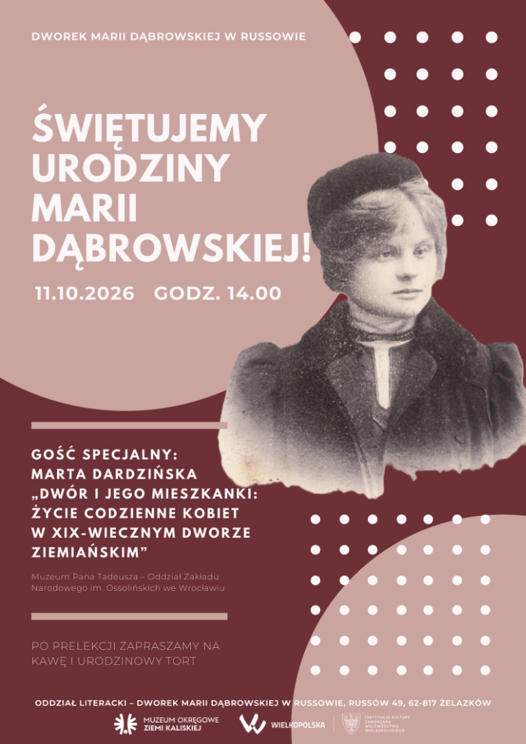 Świętujemy urodziny Marii Dąbrowskiej!